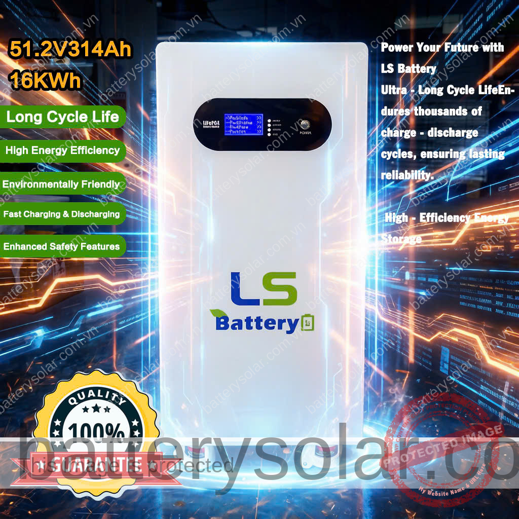 Pin lưu trữ Ls Battery 314Ah 51.2V